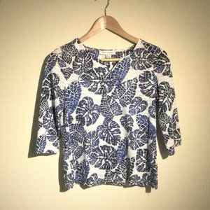 Emily Daniels - Leaf Print Shirt